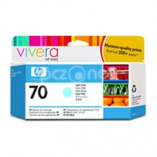 Cartus cerneala HP 70 130 ml Light Cyan Ink Cartridge with Vivera Ink - C9390A